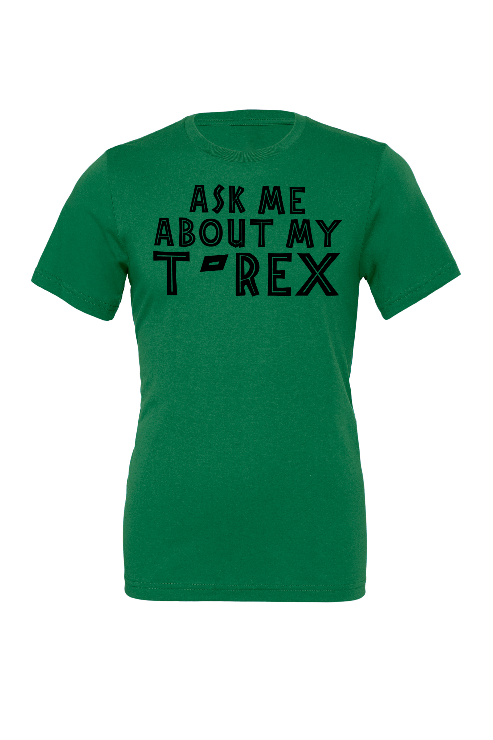 Unisex Ask Me About My T-Rex Flip-up T-shirt - Image 2