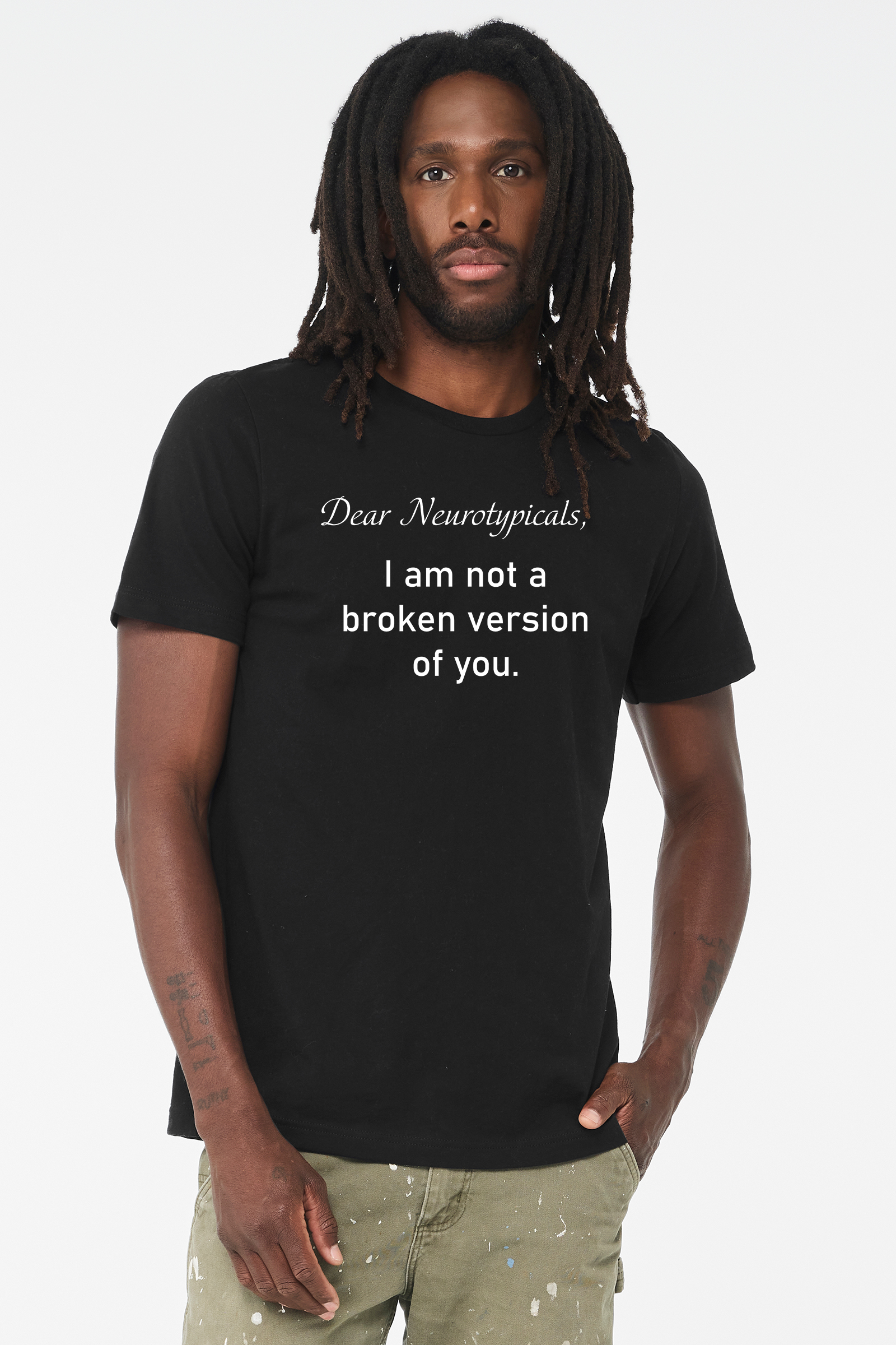 Unisex Dear Neurotypicals T-shirt - Image 3