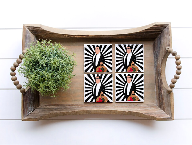 Omaha Nightlife Coaster Set