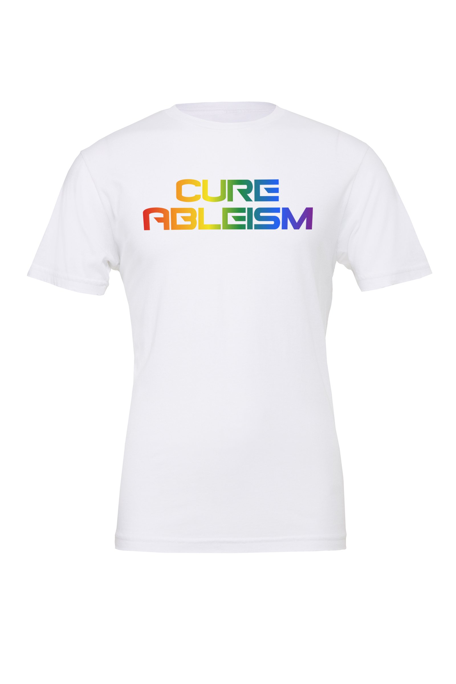 Unisex Cure Ableism T-shirt - Image 2