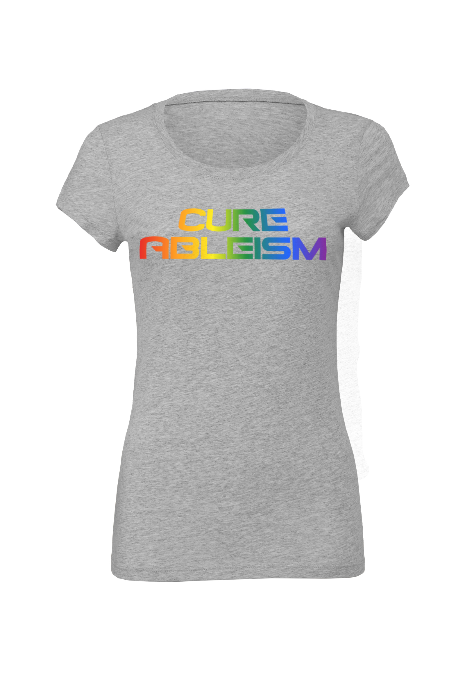 Women’s Cure Ableism T-shirt - Image 2